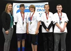 Sabers Shine at BOCES Engineering Day
