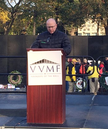 Reading of the Names at Vietnam Veterans Memorial includes SV teacher Daniel Fitzgerald