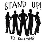 Stand up to bullying graphic