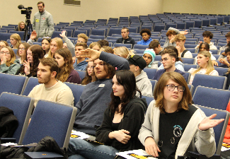 students at suny broome presentation