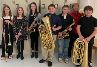 students and their instruments