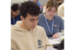 SV Senior enjoys experience in New Visions Health Careers Academy