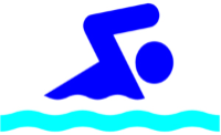 graphic of swimmer