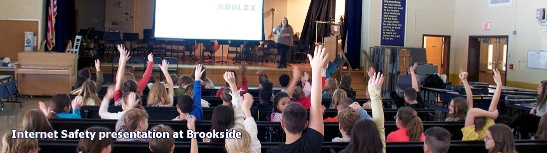 online safety presentation at brookside