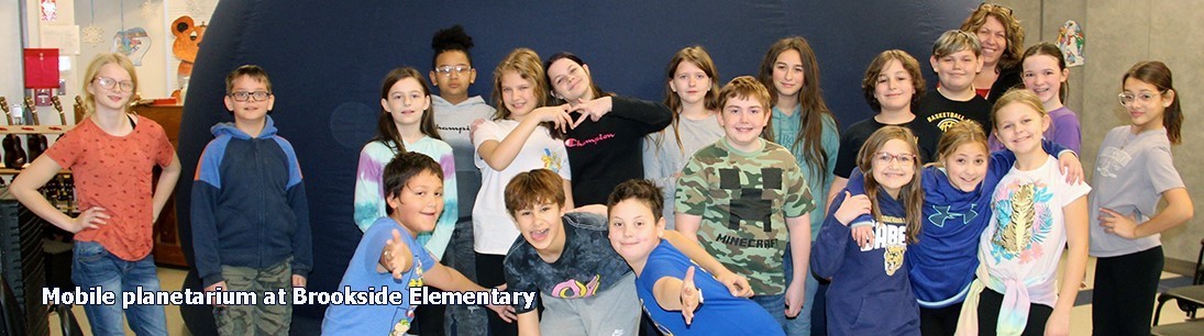 mobile planetarium at brookside