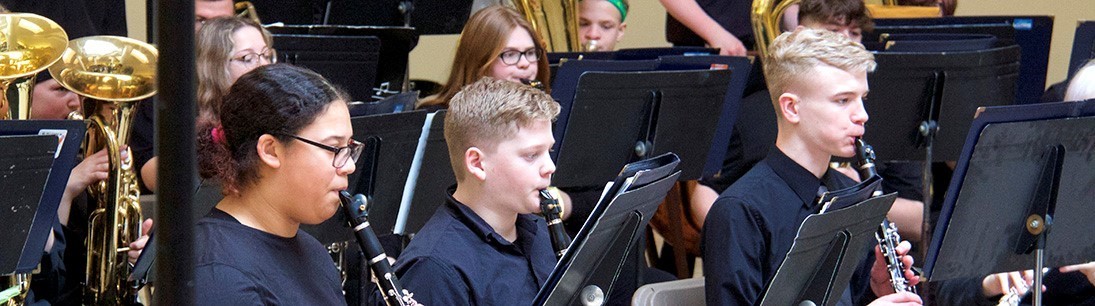 The band plays