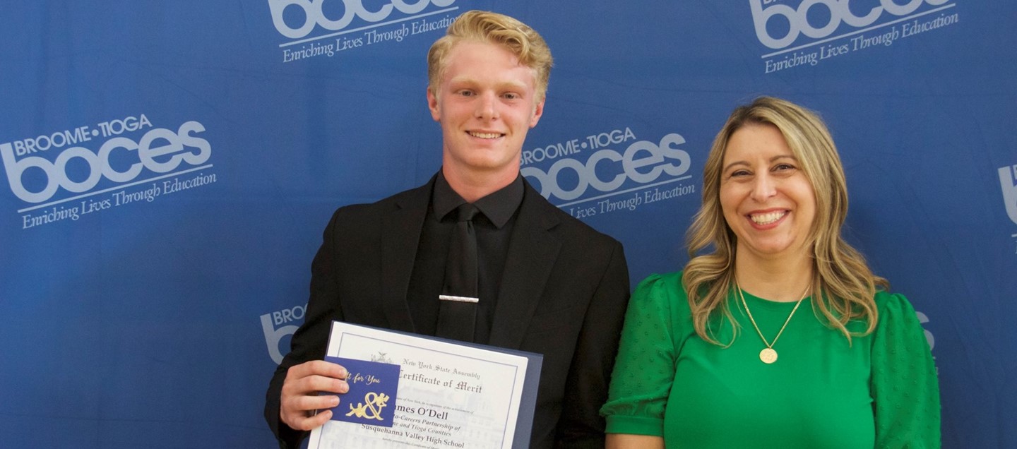 james o&#39;dell gets award