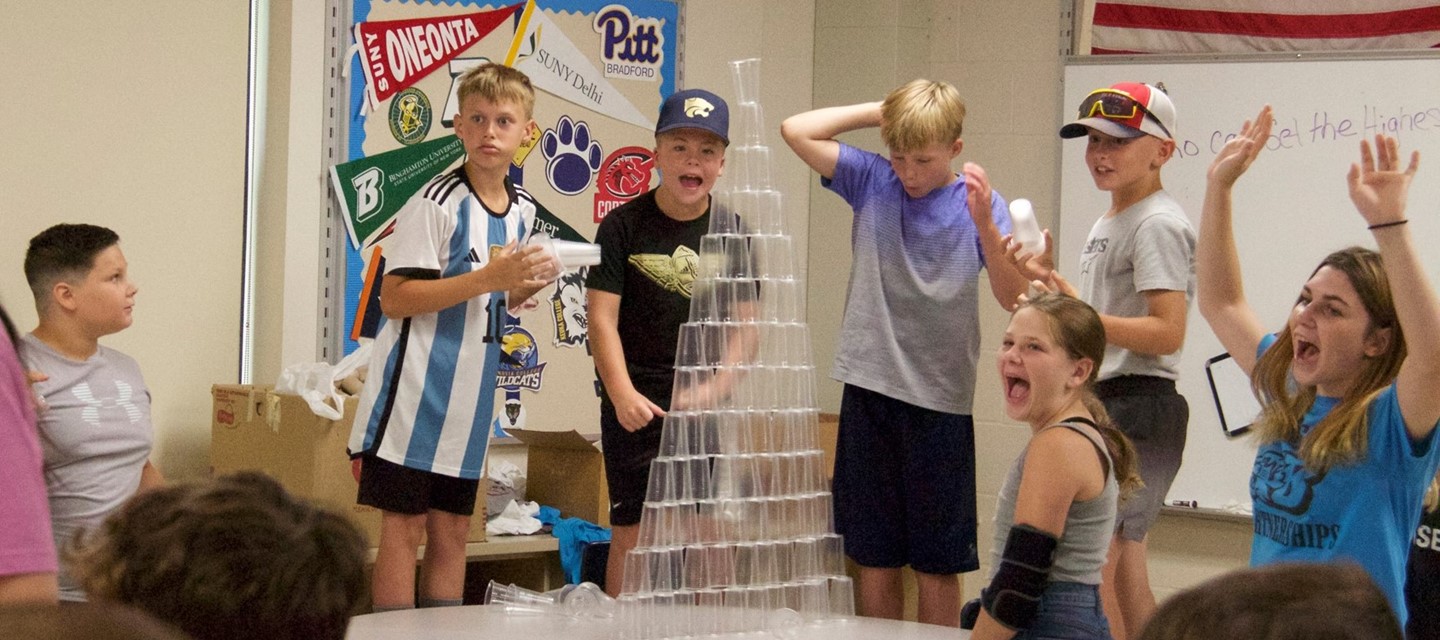 cup stackers win